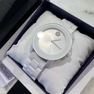 Movado Bold Ceramic Quartz Watch 36mm